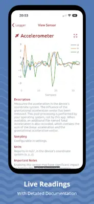 Sensor Logger android App screenshot 6